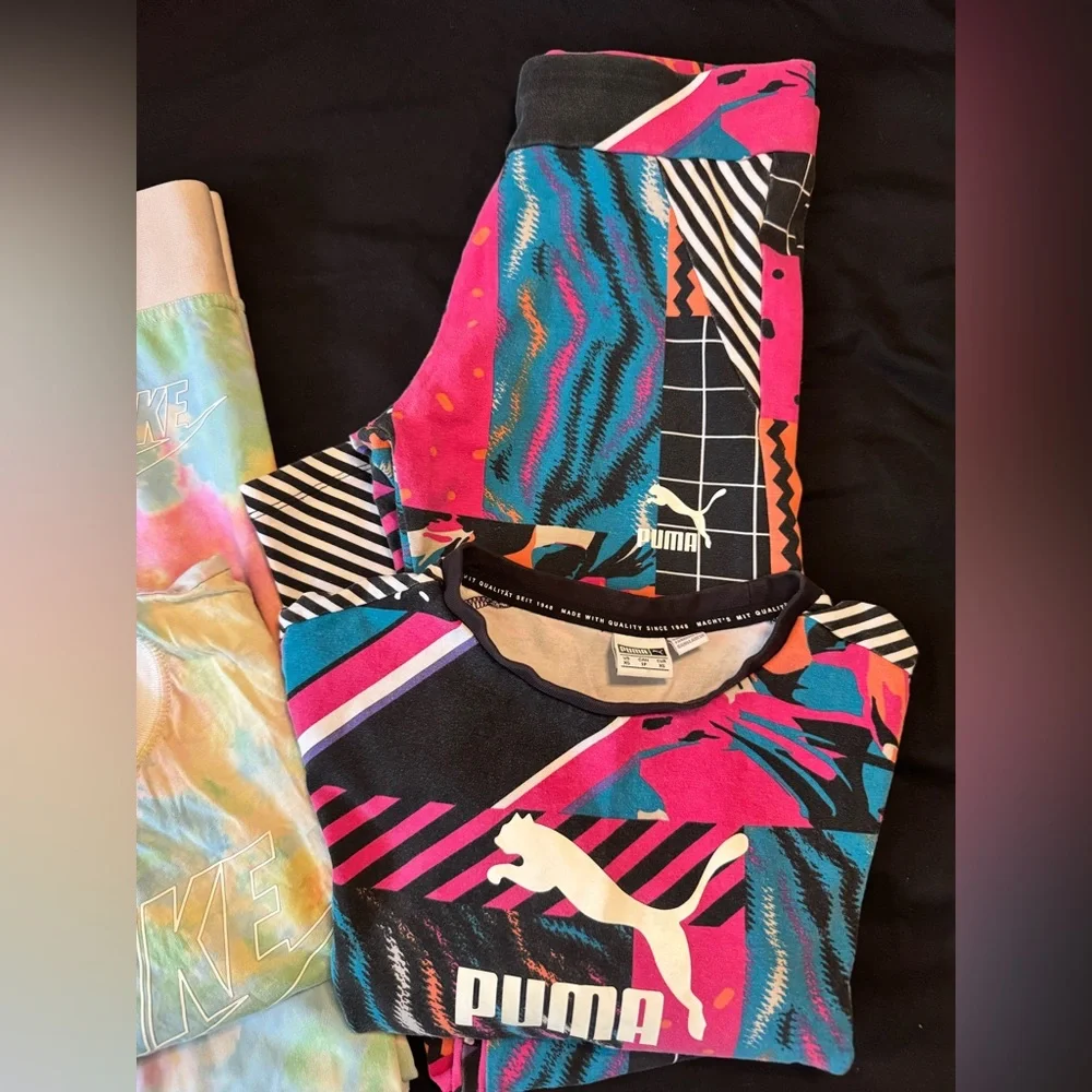 Nike & Puma Matching Set Bundle – Size XS